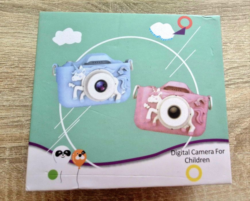 Aparat cyfrowy dla dzieci jednorożec
