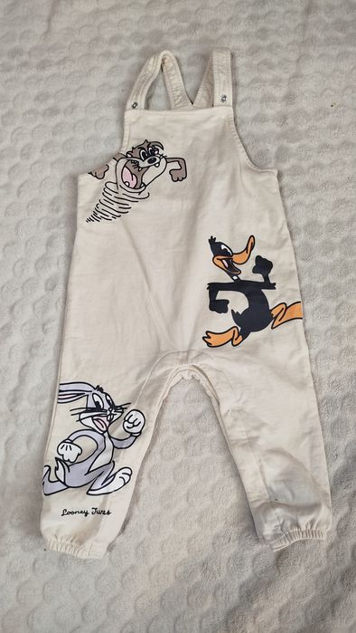Комбінезон, чоловічок, ромпер на літо, весну 9-12 місяців looney tunes 74-80см