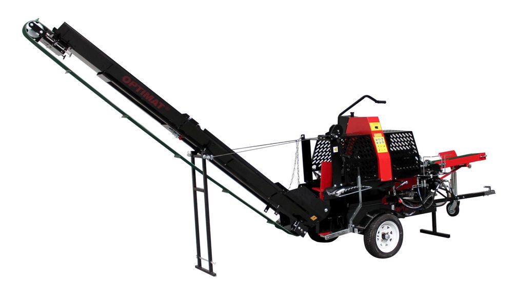 Piło łuparka do drewna kłód drzewa mocna spalinowa 13KM 20ton mobilna