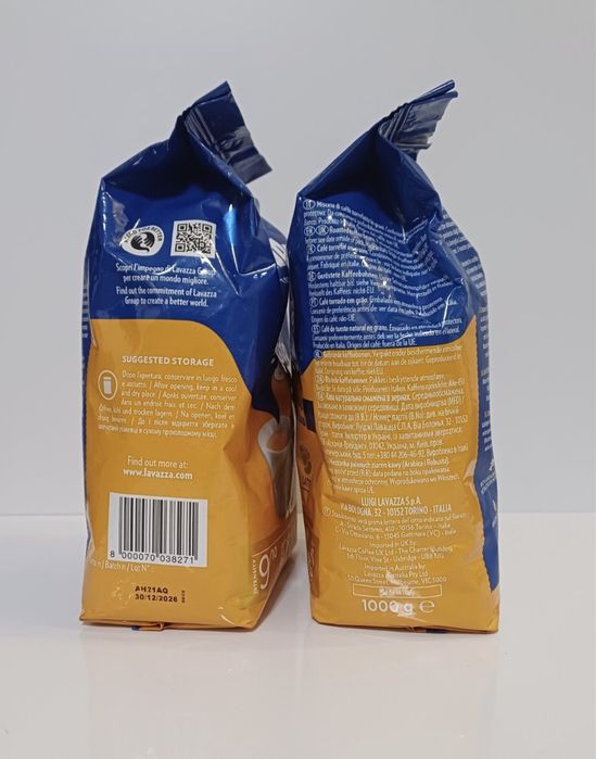 Кава в зернах Зернова Lavazza Crema E Gusto Tradizione Italiana 1кг