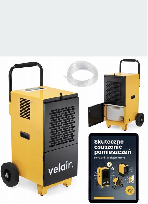 Wynajem przemysłowego osuszacza powietrza PRO 70L/24h – budowlany Szczecin