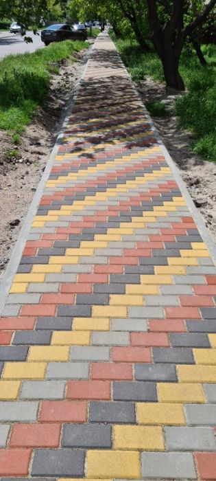 Продажа и укладка тротуарной плитки