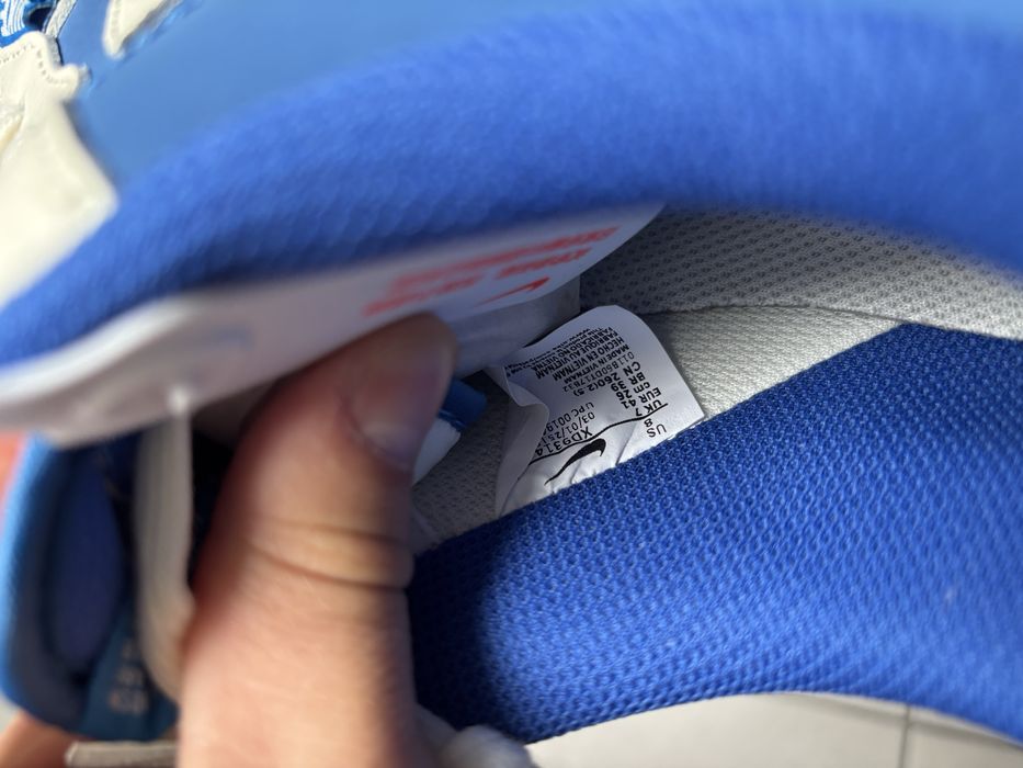 Buty Nike Air Force Blue Edition