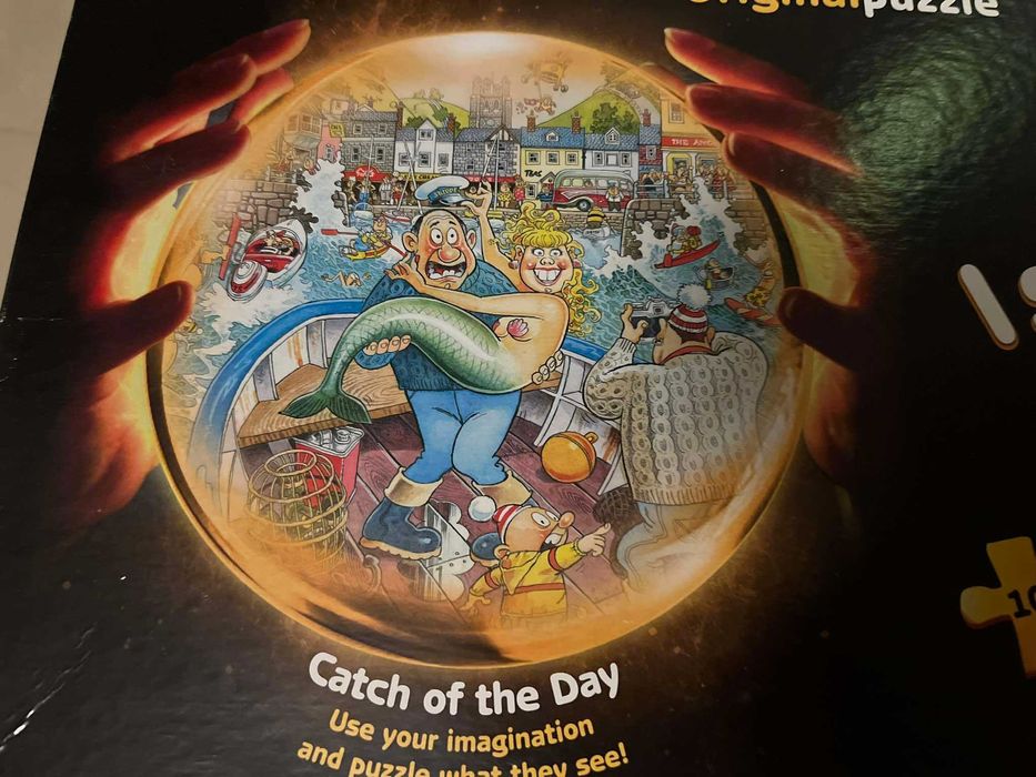 Puzzle Wasgij 16 Catch of the Day 1000