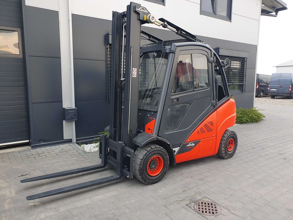 Wózek widłowy Linde H25T 4000h Triplex 5.95m 4 sekcje Kabina H20 H30