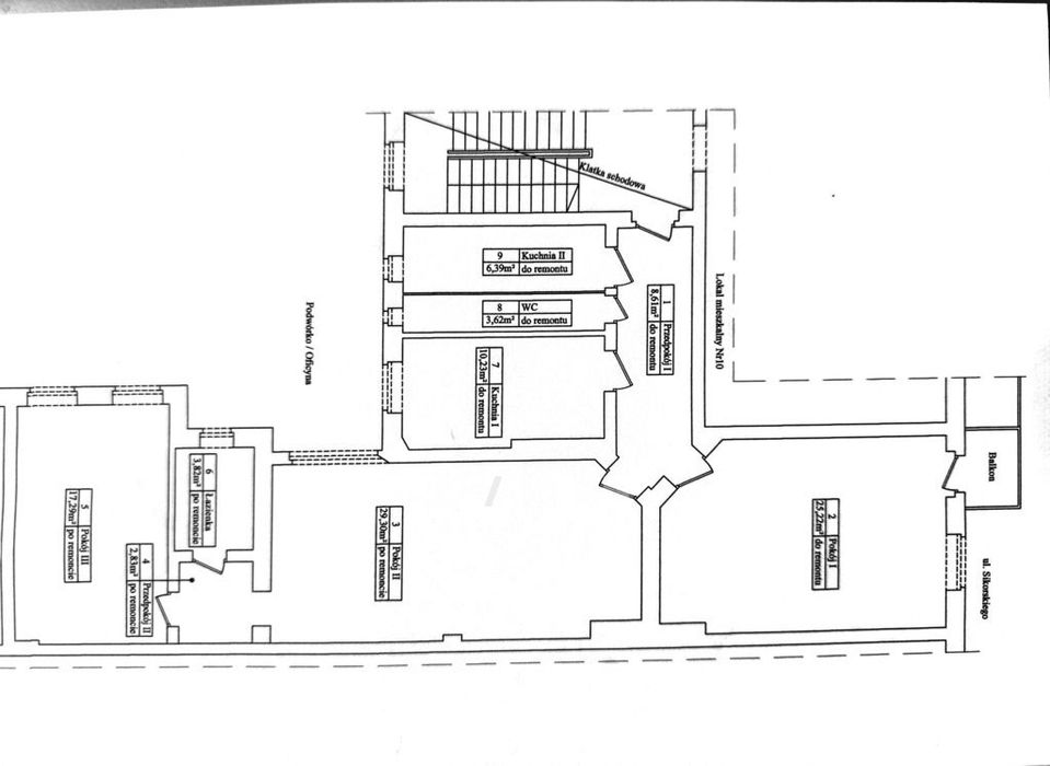Kamienica z klimatem- 107 m2 centrum miasta