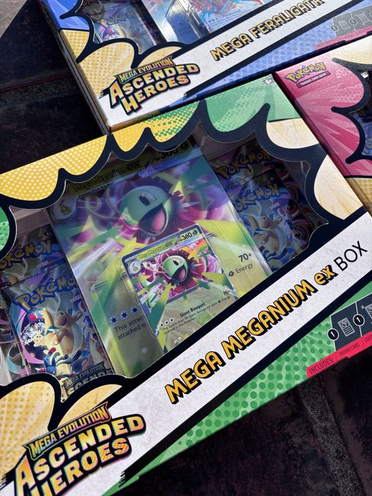 Ascended Heroes- Conjunto 3 ex boxes