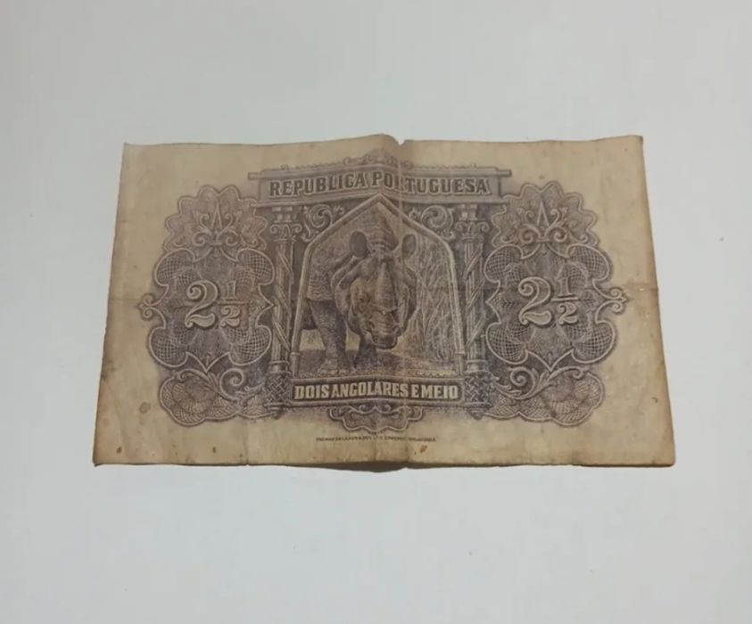 Nota de 2 angolares e meio de 1926