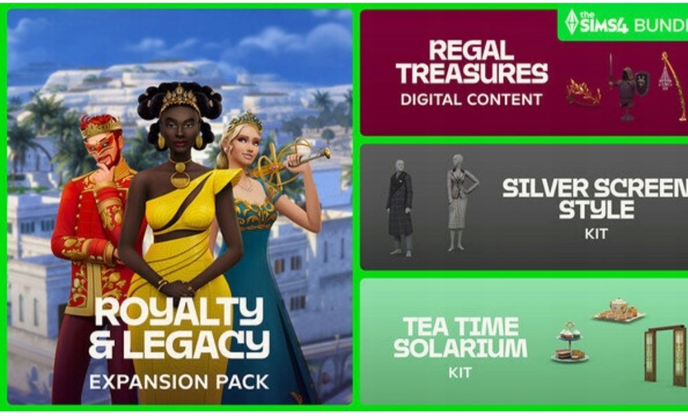 The Sims 4 Wielki zestaw Królewskie Dziedzictwo - EA app