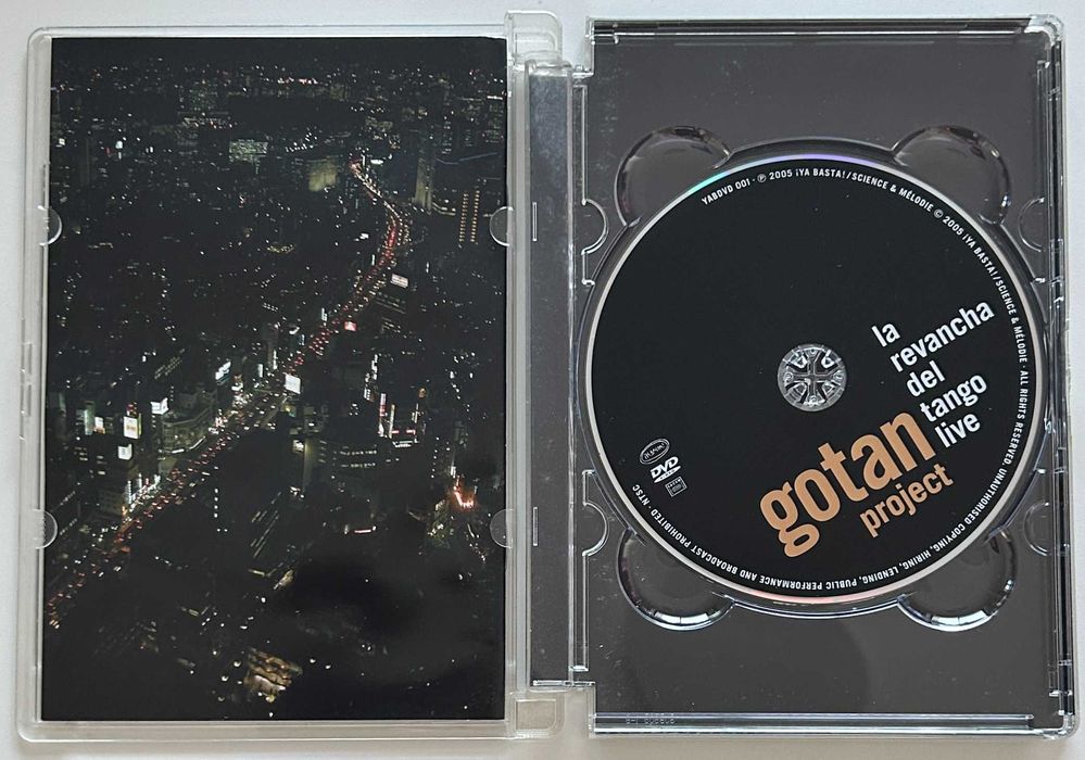 Gotan Project - La revancha del tango live - film / concert - DVD
