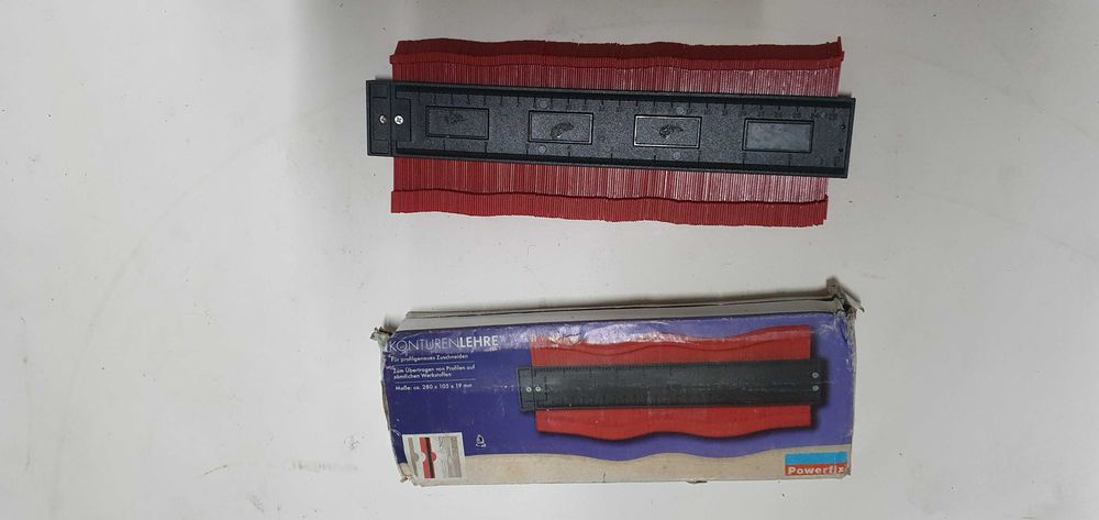 Calibre para medição de contornos