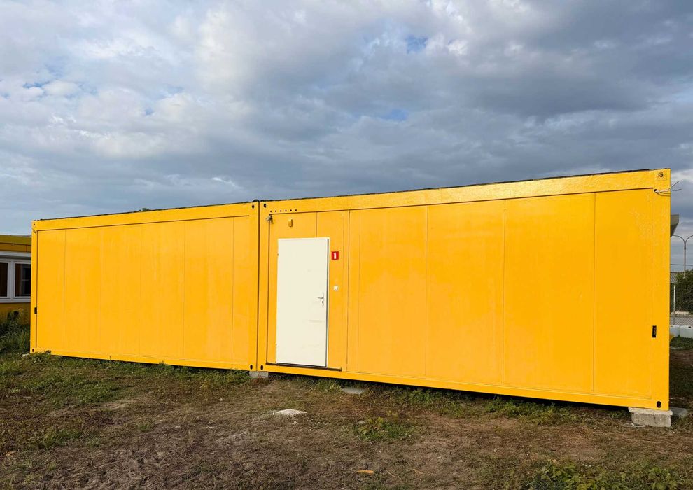 Funkcjonalne biuro kontenerowe - NAJWYŻSZA JAKOŚĆ - 108m2 - 6 modułów