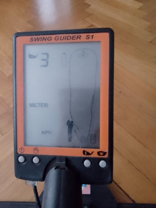 Trenażer do golfa z wyświetlaczem Cutimax swing guider s1