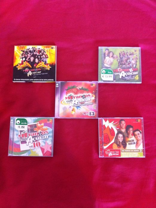 Vários CD's de música originais (Diversos)
