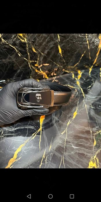 Paski do spodni Męskie pasek plus klamra