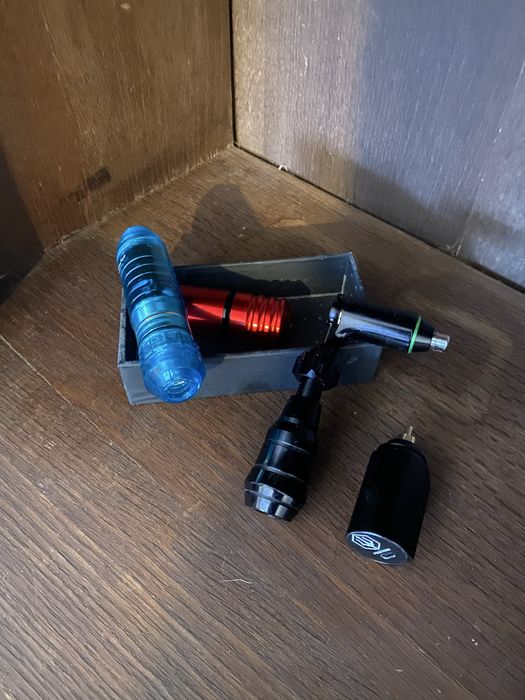 3 maquinas de tatuagem