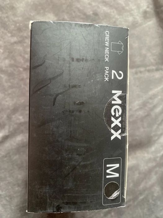 NOWY T-shirt Mexx 2 pak czarny roz. M