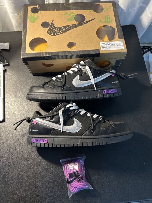 Dunk Off White Lot 50