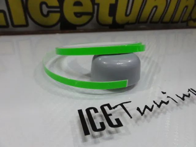 Fita decorativa para-choques, embaladeiras, interiores e exterior disponível em VERMELHO, VERMELHO NEON, AZUL, AZUL TURQUESA, AZUL GT, BRANCO, VERDE