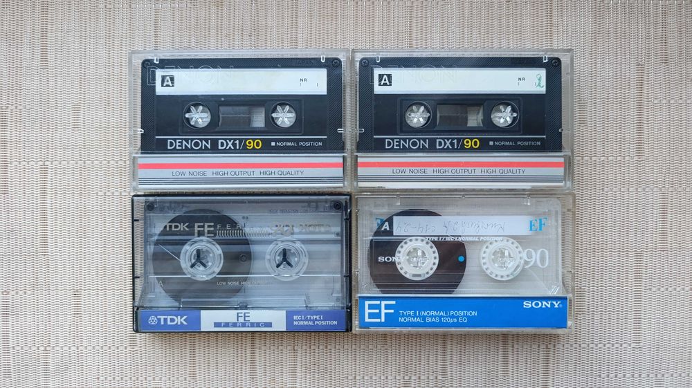 Аудиокассеты Sony,TDK,Philips,Denon,Goldstar,RONEeS.Запись на кассету.