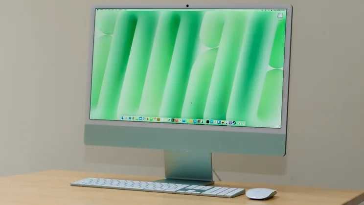 iMac M4 Apple CPU 10core GPU 10core Neural Engine 16core 32Gb Memoria.
