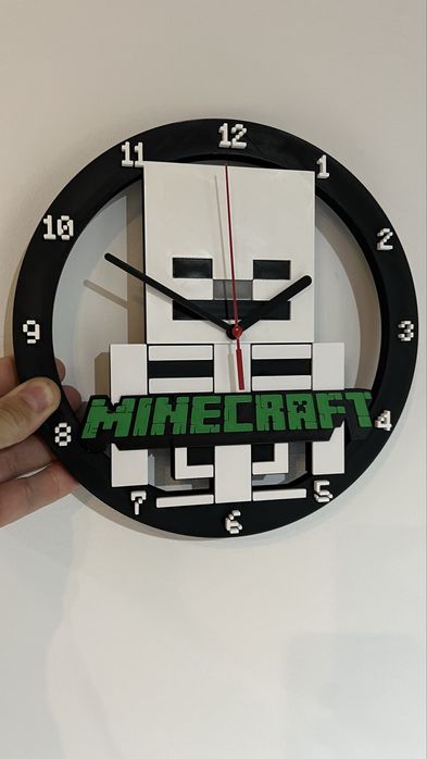 Zegar Minecraft.