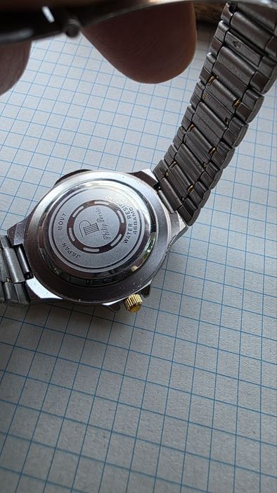 Кварцевые Часы Philip Persio Titanium Gold