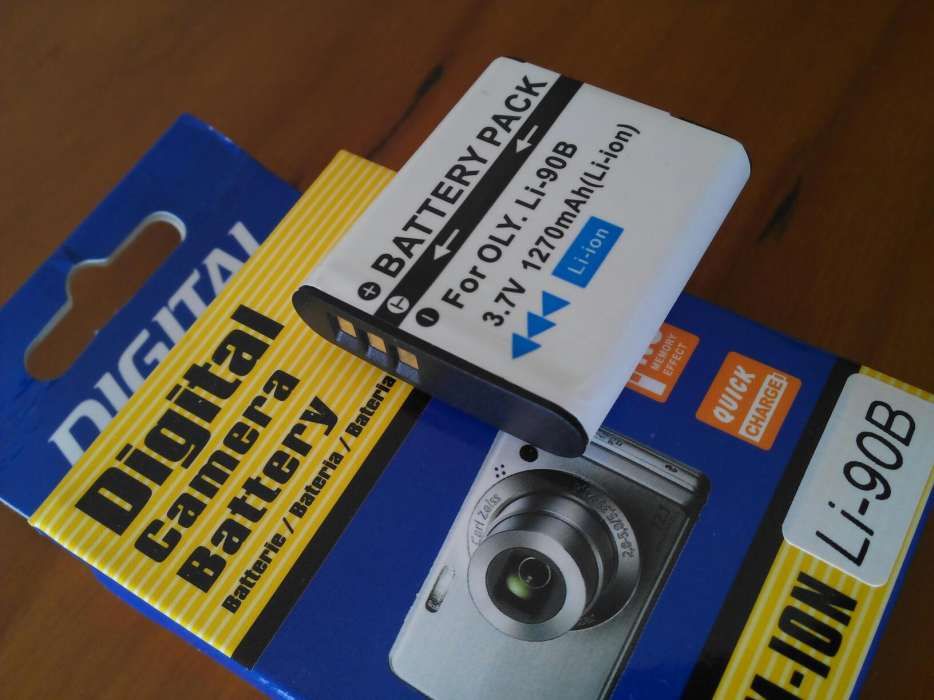 NOVA! LI-90B - LI-92B Bateria 1270 mAh 3,7 V Olympus Cam.