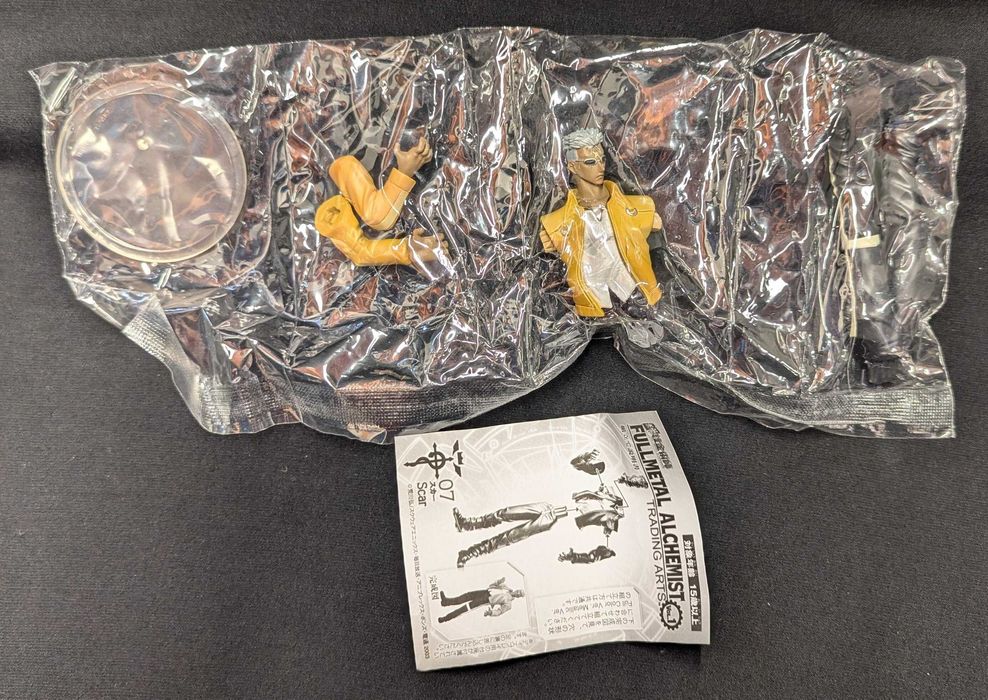 Square Enix FULLMETAL ALCHEMIST Trading Arts 01 SCAR Color Novo