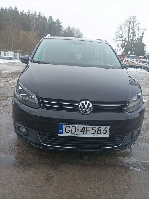 Volkswagen Touran GP2 2.0 TDI Idealny stan 2013r światła LED