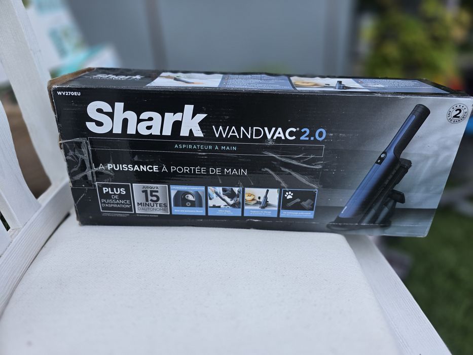 Fabrycznie nowy, bezprzewodowy odkurzacz ręczny Shark WandVac 2.0 (model WV270EU)