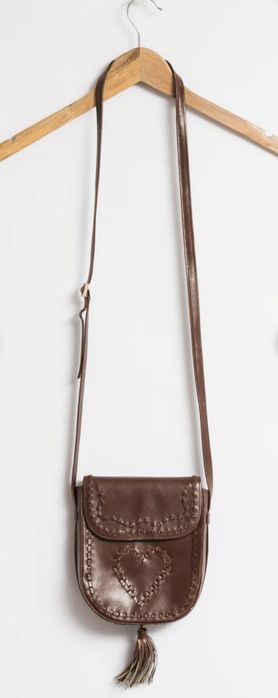 Вінтажна шкіряна сумка