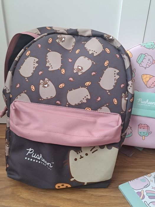 Zestaw pusheen  plecaki