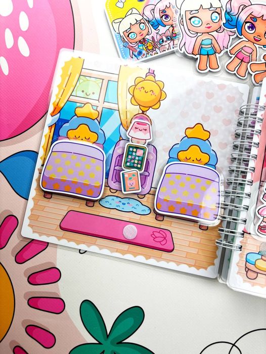 Альбом на липучках avatar world kawaii Кавайні історії