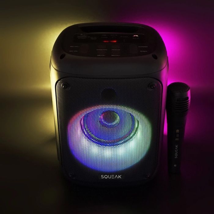 Głośnik bluetooth przenośny BeatFlow radio AUX USB-C 35W TWS mikrofon