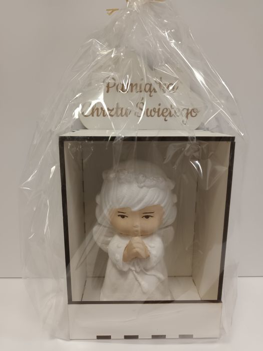 Anioł w skrzyneczce. Pamiatka Chrztu Świętego