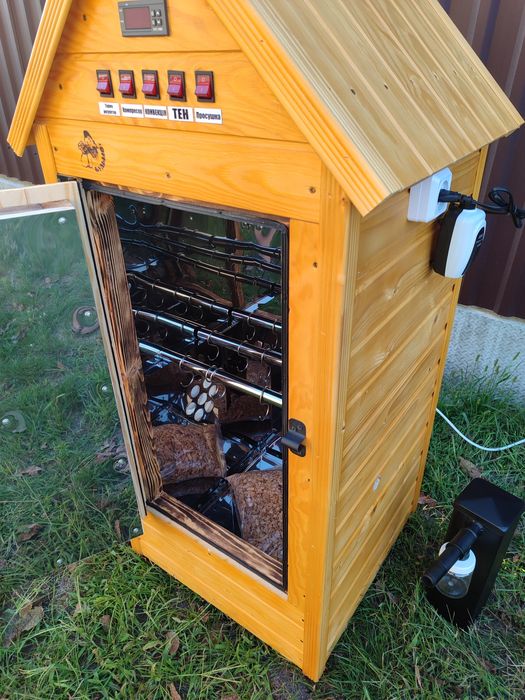 Коптильня гарячого та холодного копчення