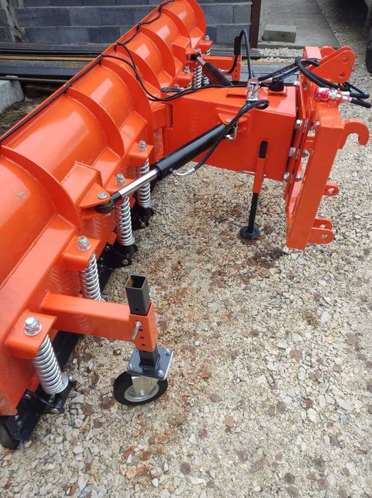Masywny pług do śniegu komunalny prosty METALTECHNIK 2,6/3,0m