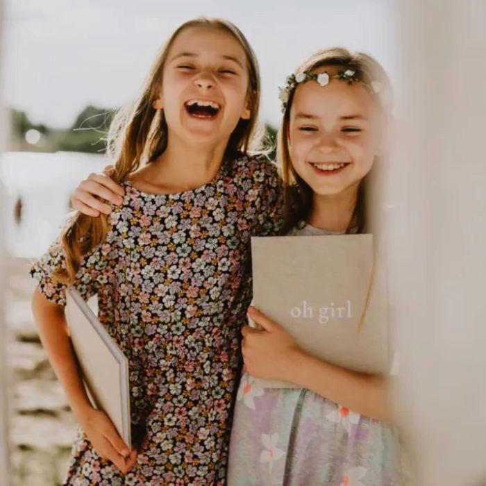 Pamiętnik dziewczynki oh girl Classic Linen - Mommy planner