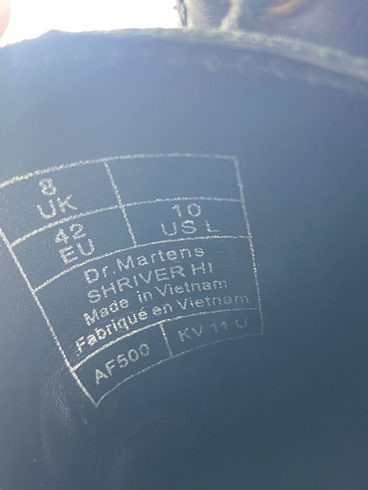 Dr. Martens Shriver Hi, оригінал, 42 розмір — чудовий стан