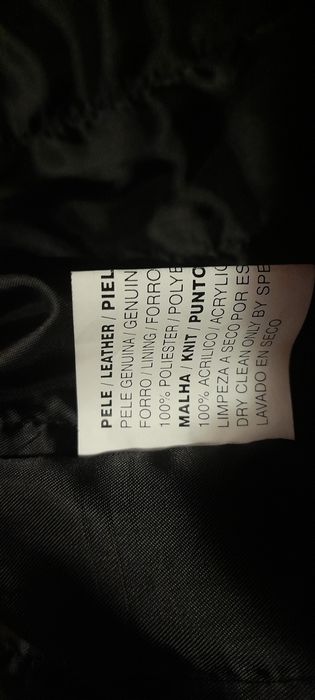 Casaco cabedal longo. Marques Soares.