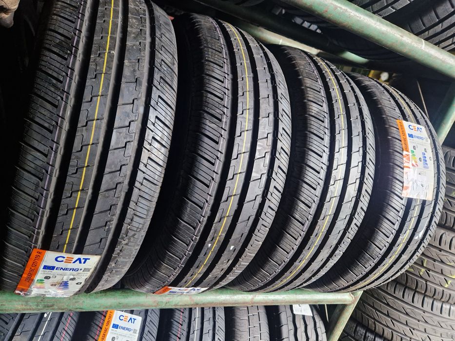Nowe letnie opony dostawcze 235/65R16C Ceat Enduradrive, Mocna budowa karkasu, Dobra jakość w niskiej cenie