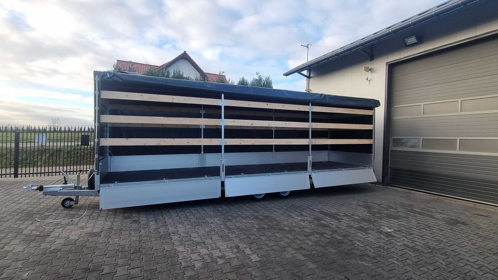 Przyczepa ciężarowa SIDECAR 740x196 DMC 3500 kg - Producent