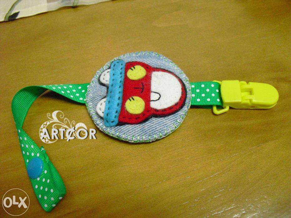 Porta-chuchas em feltro para menino ou menina [NOVOS] (Portes grátis)