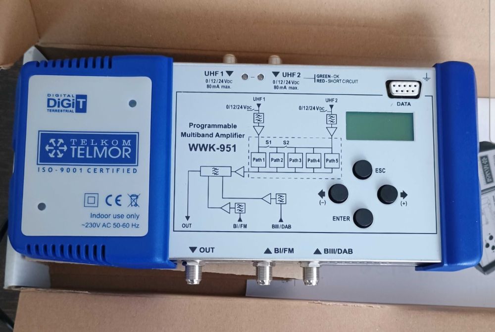 Telmor WWK 951 wzmacniacz kanałowy DVBT-T2
