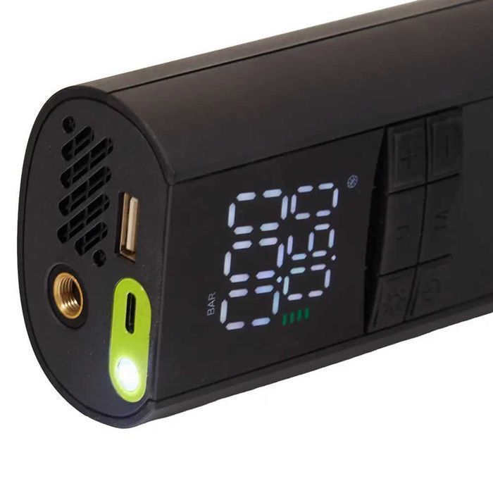 Компресор 3in1/7.4V/29.6wh/8000mAh/Повербанк/Ліхтар ViTOL K-35