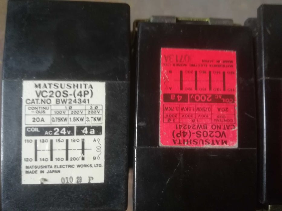 Магнитный контактор Mitsubishi с тепловым реле