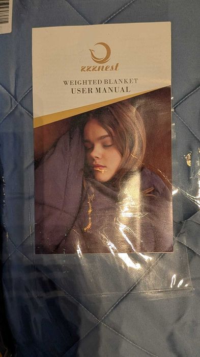 Manta pesada e anti-stress