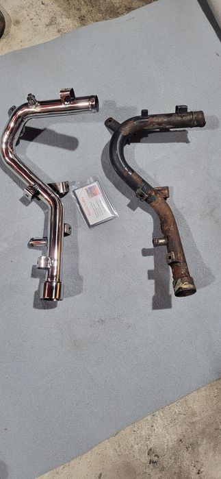 Tubo de refrigeração de água MG Rover em  aço inoxidável