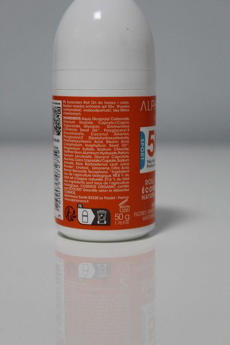 ALPHANOVA Organic Sun Krem w kulce SPF 50+ 50g